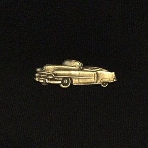 Gold Classic Car Decorative Pin Brooch